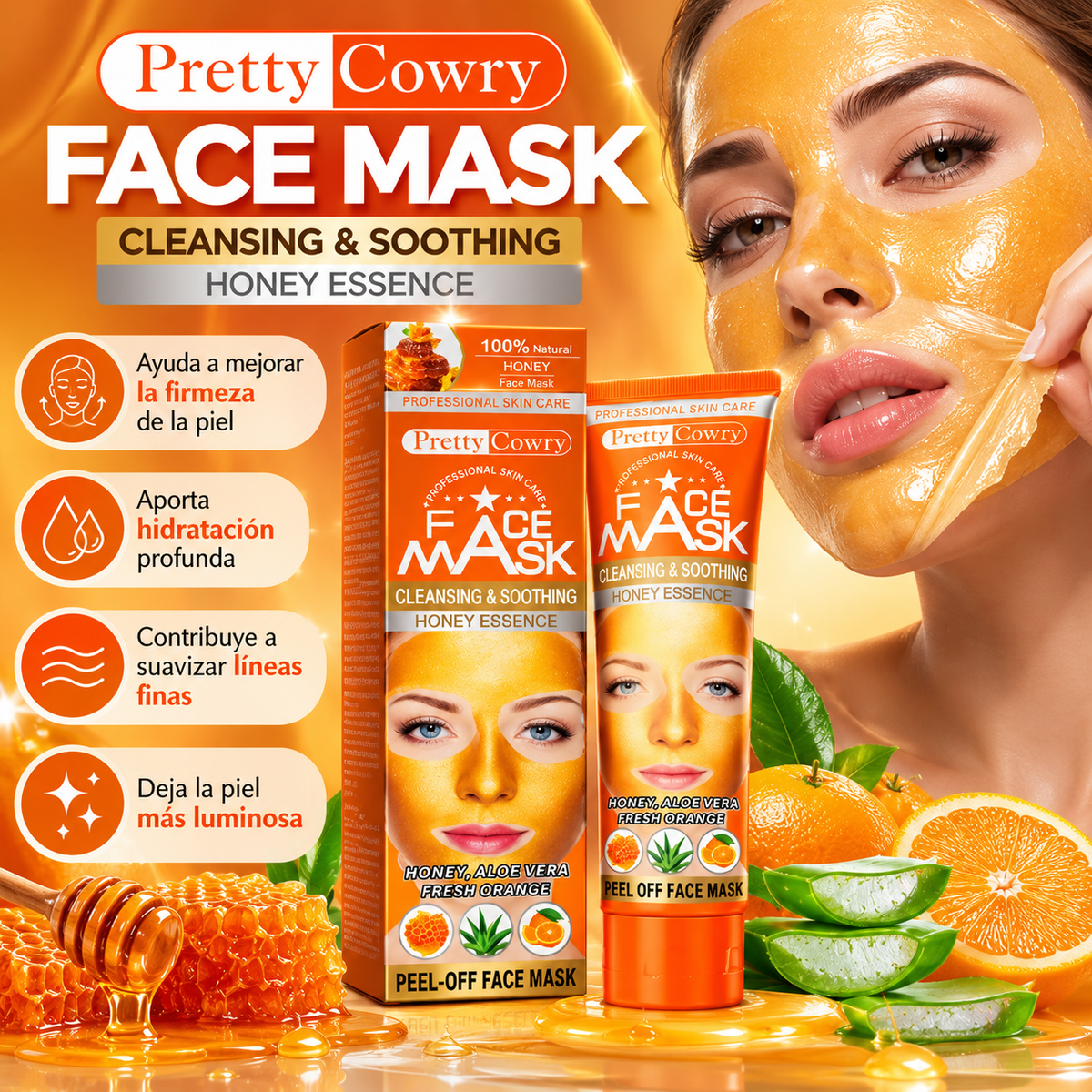 FACE MASK | Devuelve a tu piel un aspecto más firme y luminoso.