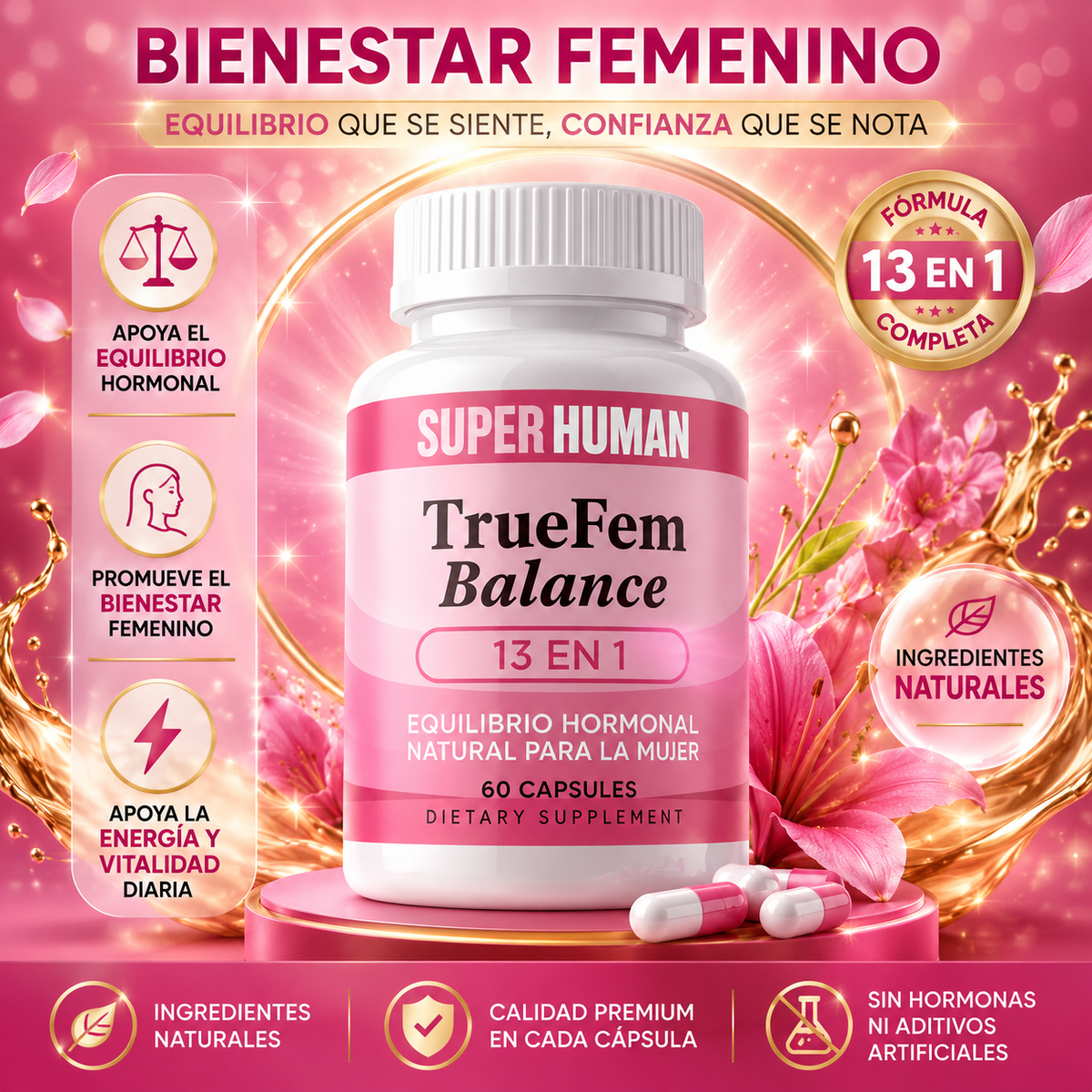 True Fem | Tu equilibrio, tu mejor versión.