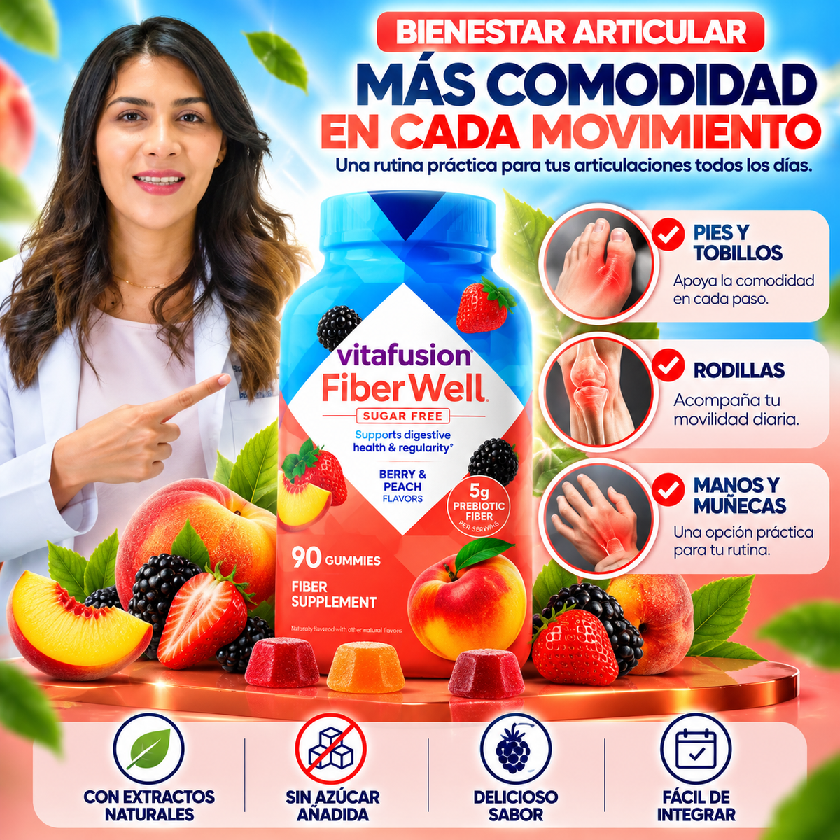 Fiber Well | Más comodidad para cada movimiento.