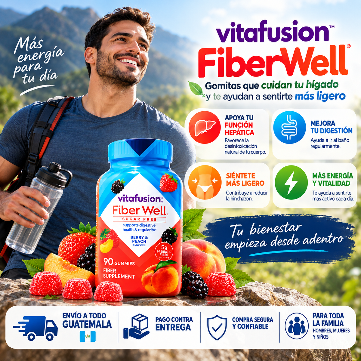 Fiber Well | Ligereza, bienestar y vitalidad para sentirte mejor cada día.