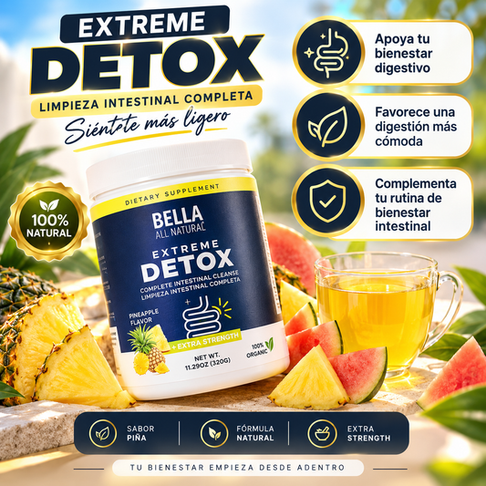 EXTREME DETOX | Bienestar digestivo que acompaña tu rutina desde adentro.