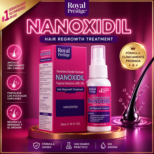 NANOXIDIL | Dale más fuerza a tu cabello